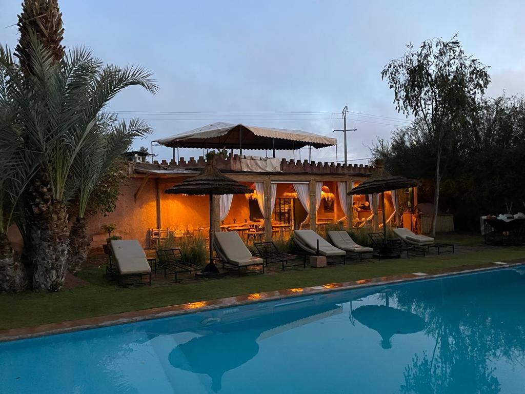 La Ferme Berbere Adult Only Bed & Breakfast El Harkat ภายนอก รูปภาพ