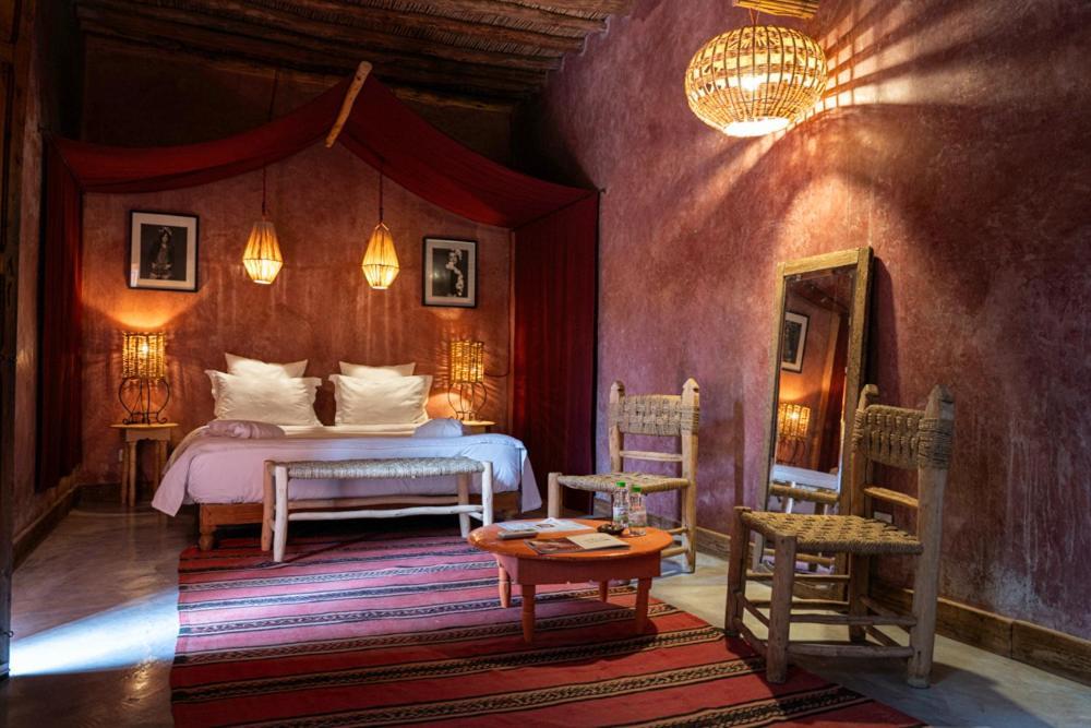 La Ferme Berbere Adult Only Bed & Breakfast El Harkat ภายนอก รูปภาพ